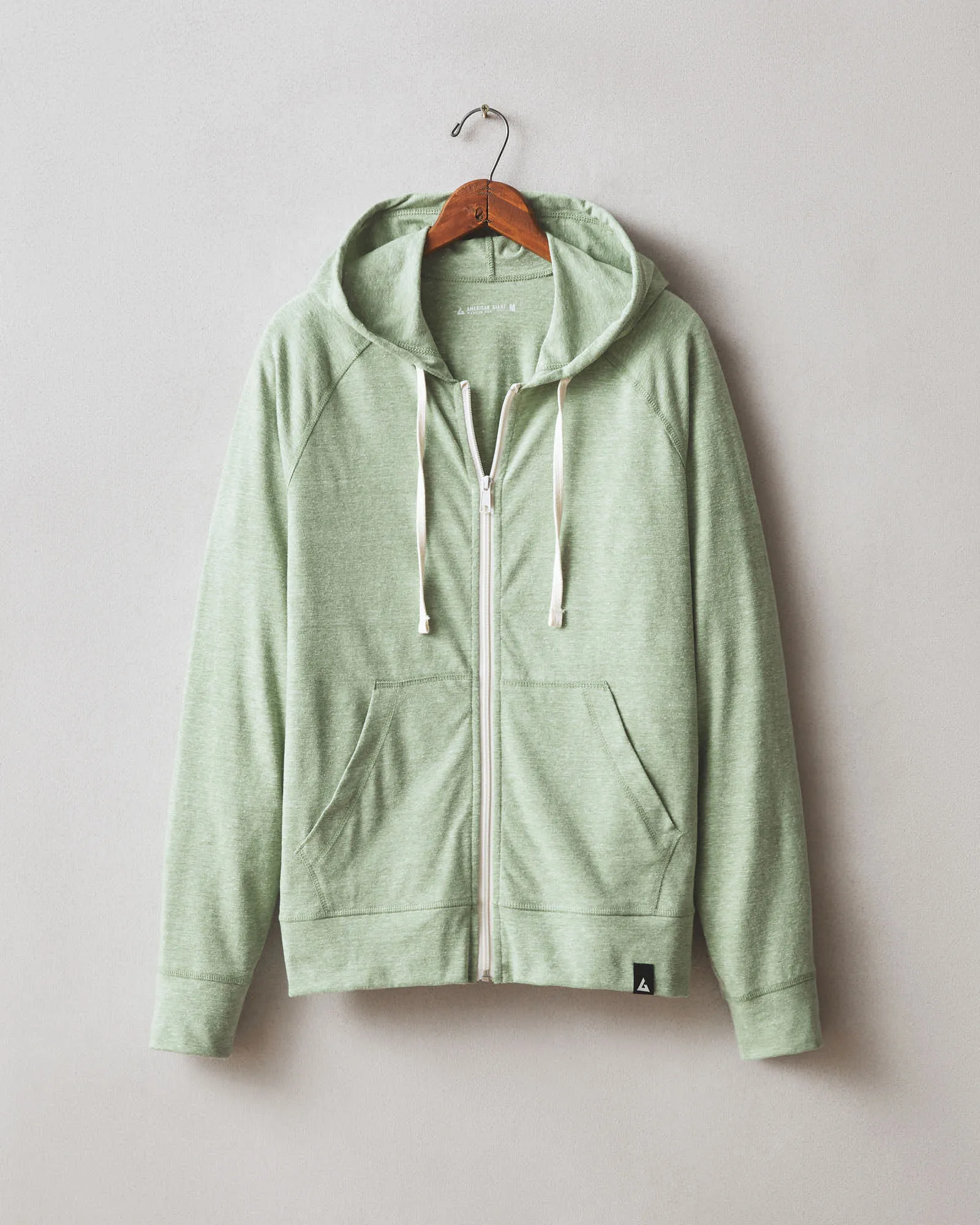 Men's Lightweight Full Zip - Dill Heather sold by American Giant product image thumbnail 5