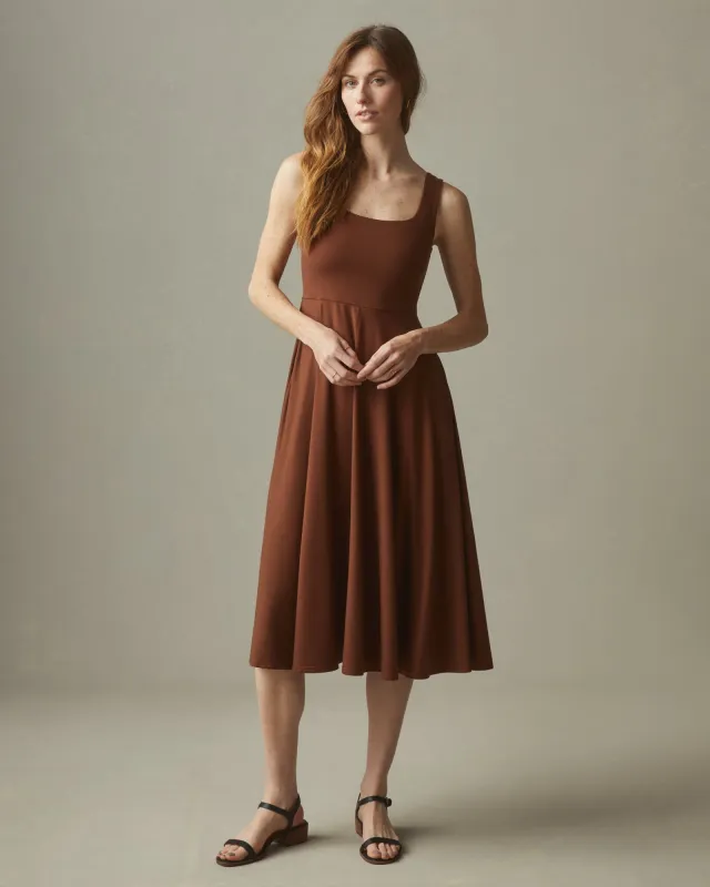 Women's Flex Dress - Sorrel Horse sold by American Giant