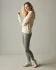 Women's Ponte Slim High Rise Pant - Mulled Basil sold by American Giant