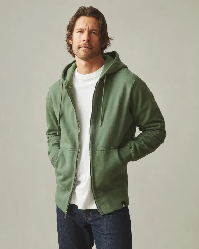 Men's Classic Full Zip - Fern sold by American Giant