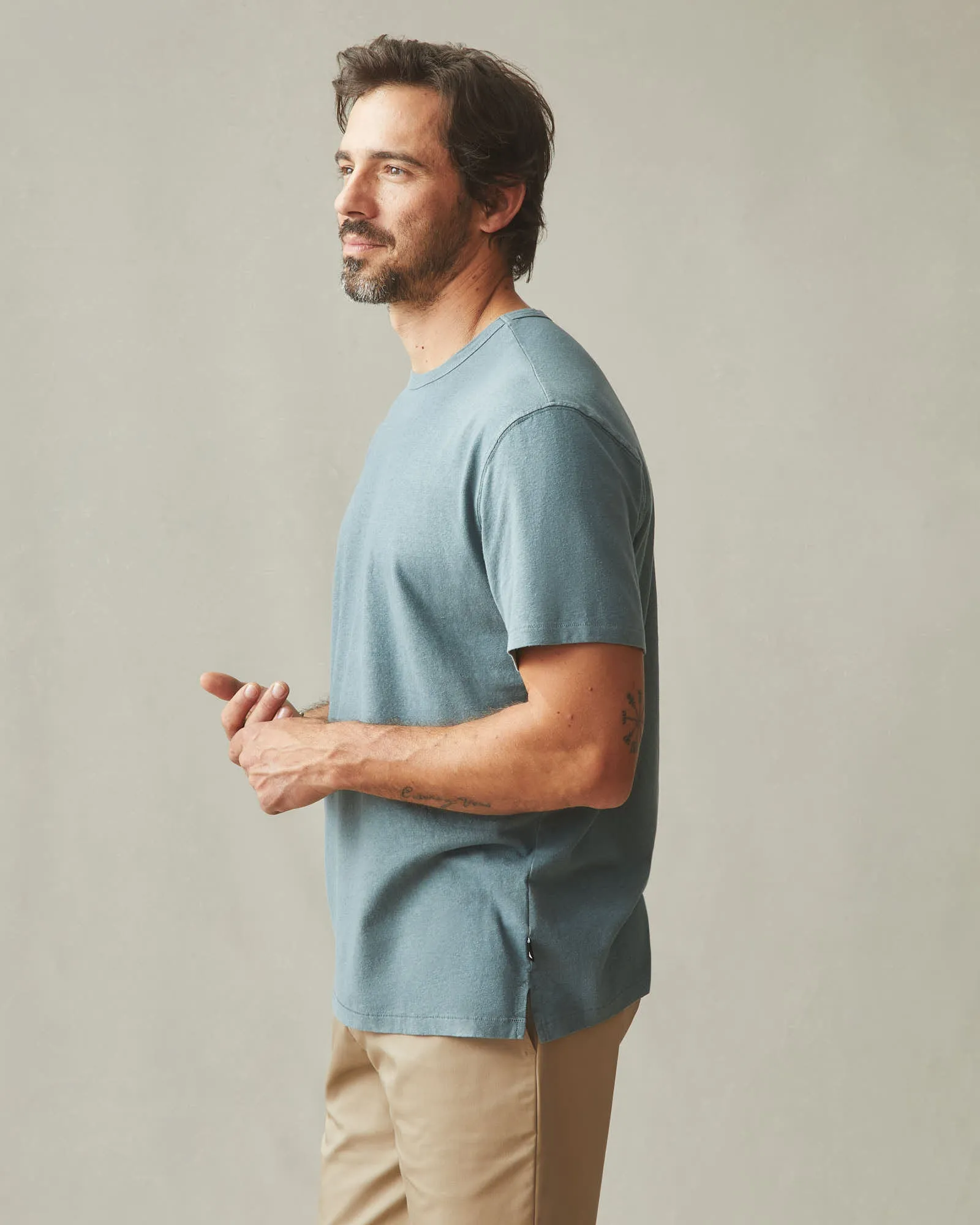 Men's Hemp Jersey Crew Tee - Trooper sold by American Giant product image thumbnail 2