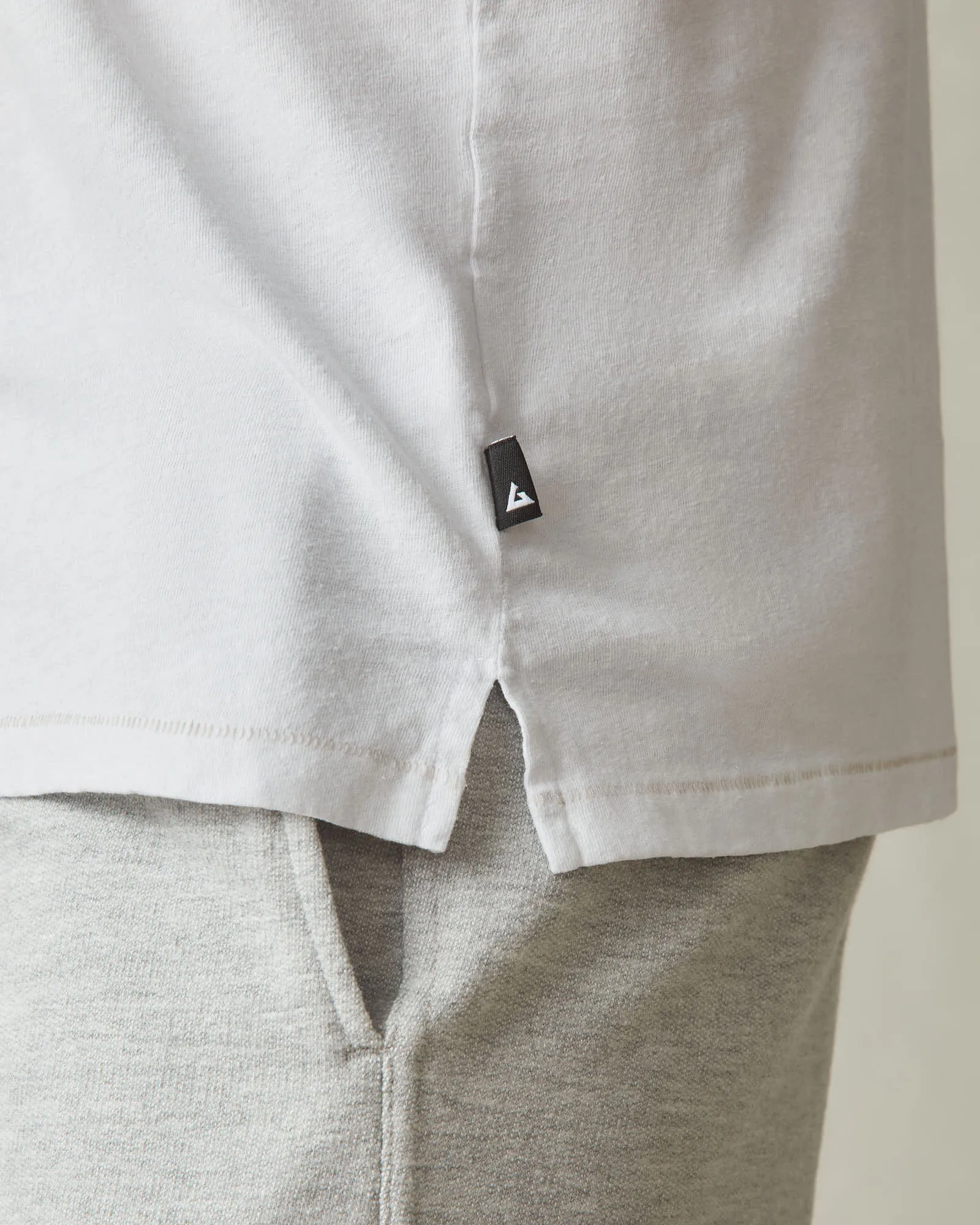 Men's Hemp Jersey Crew Tee - White sold by American Giant product image thumbnail 4