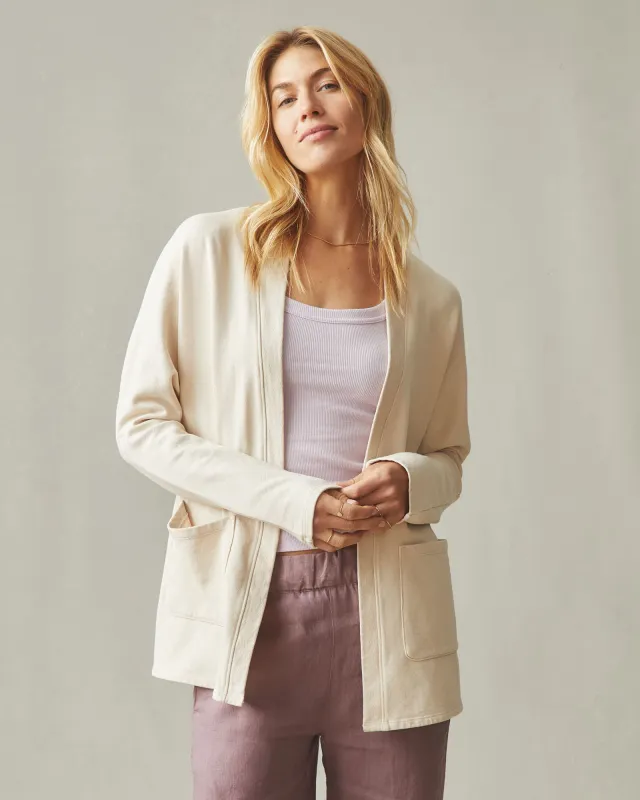 Women's French Terry Cardigan - Cotton sold by American Giant