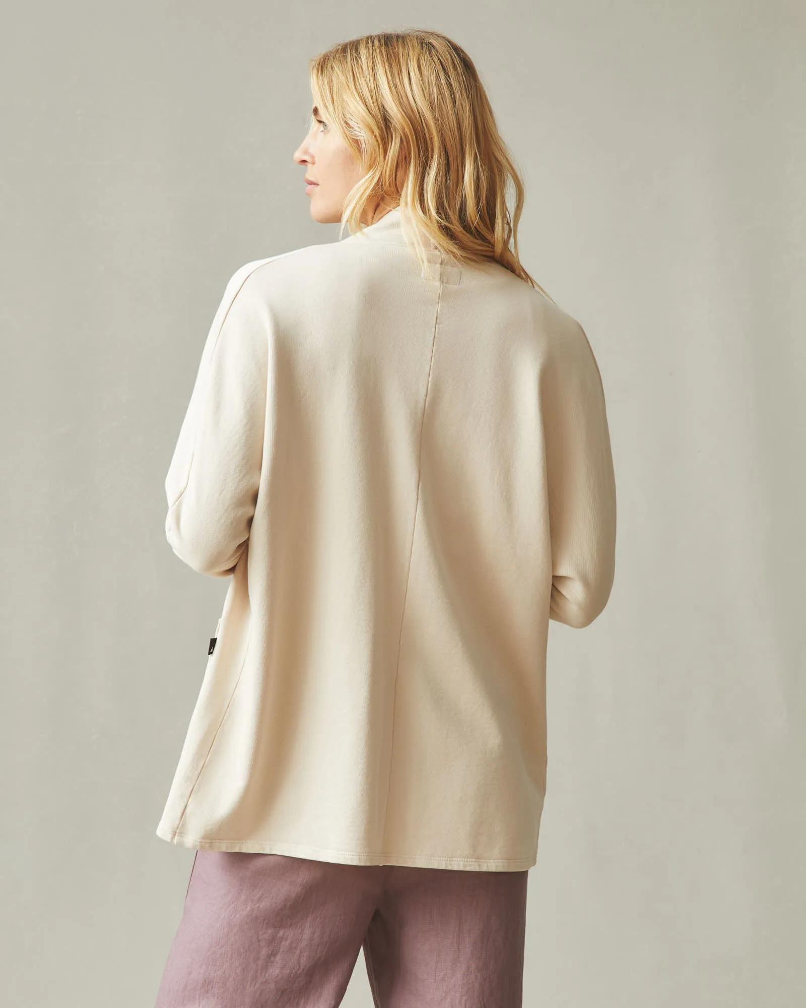 Women's French Terry Cardigan - Cotton sold by American Giant product image thumbnail 4