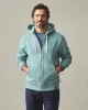 Men's Midweight Full Zip - Blue Mineral sold by American Giant