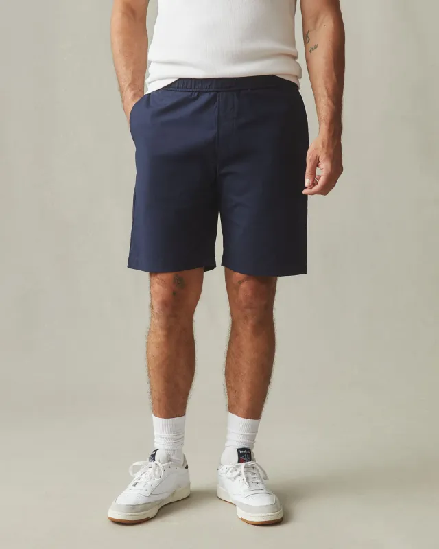 Men's Lightweight Beach Short - Navy sold by American Giant