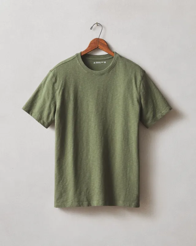 Men's Premium Slub Crew Tee - Fern sold by American Giant