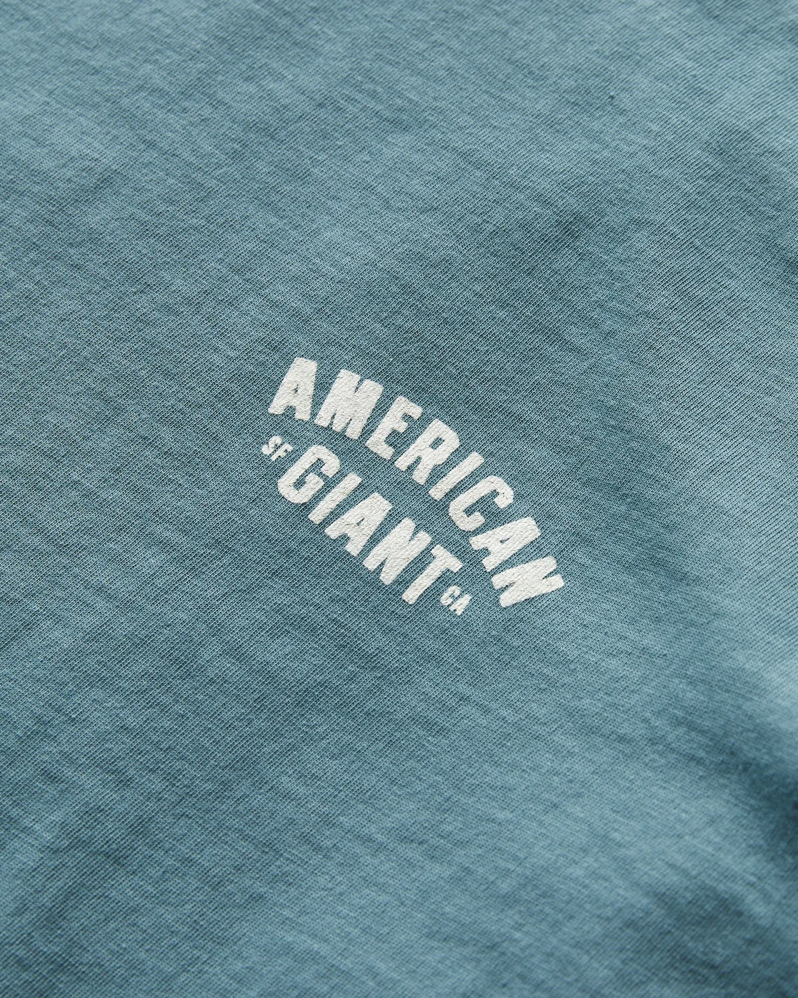 Women's Classic Cotton Crew Logo Tee - Lead sold by American Giant product image thumbnail 3