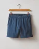 Women's Side Slit French Terry Short - Marine Navy sold by American Giant