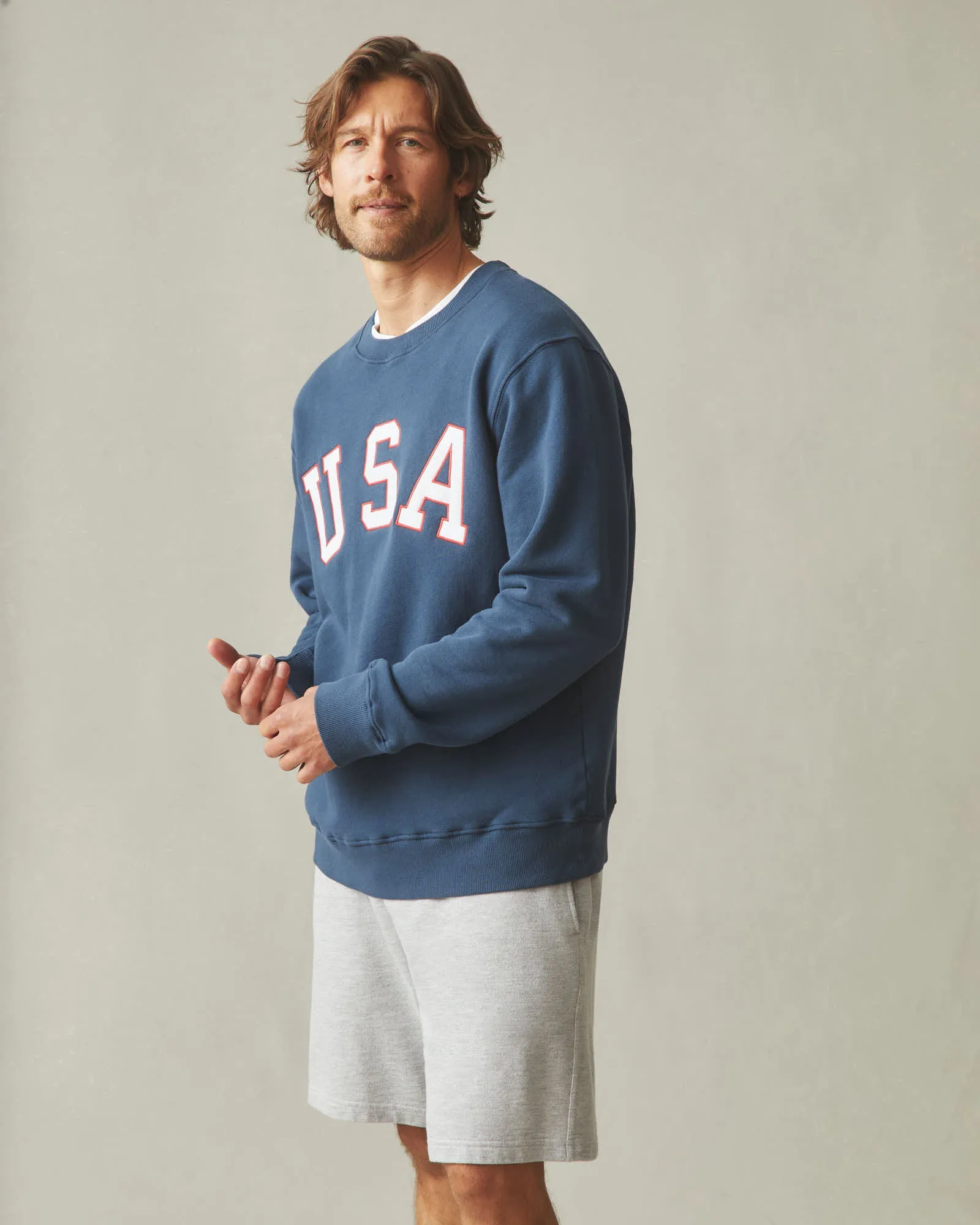 Unisex Relaxed French Terry USA Crew - Spellbound sold by American Giant product image thumbnail 3