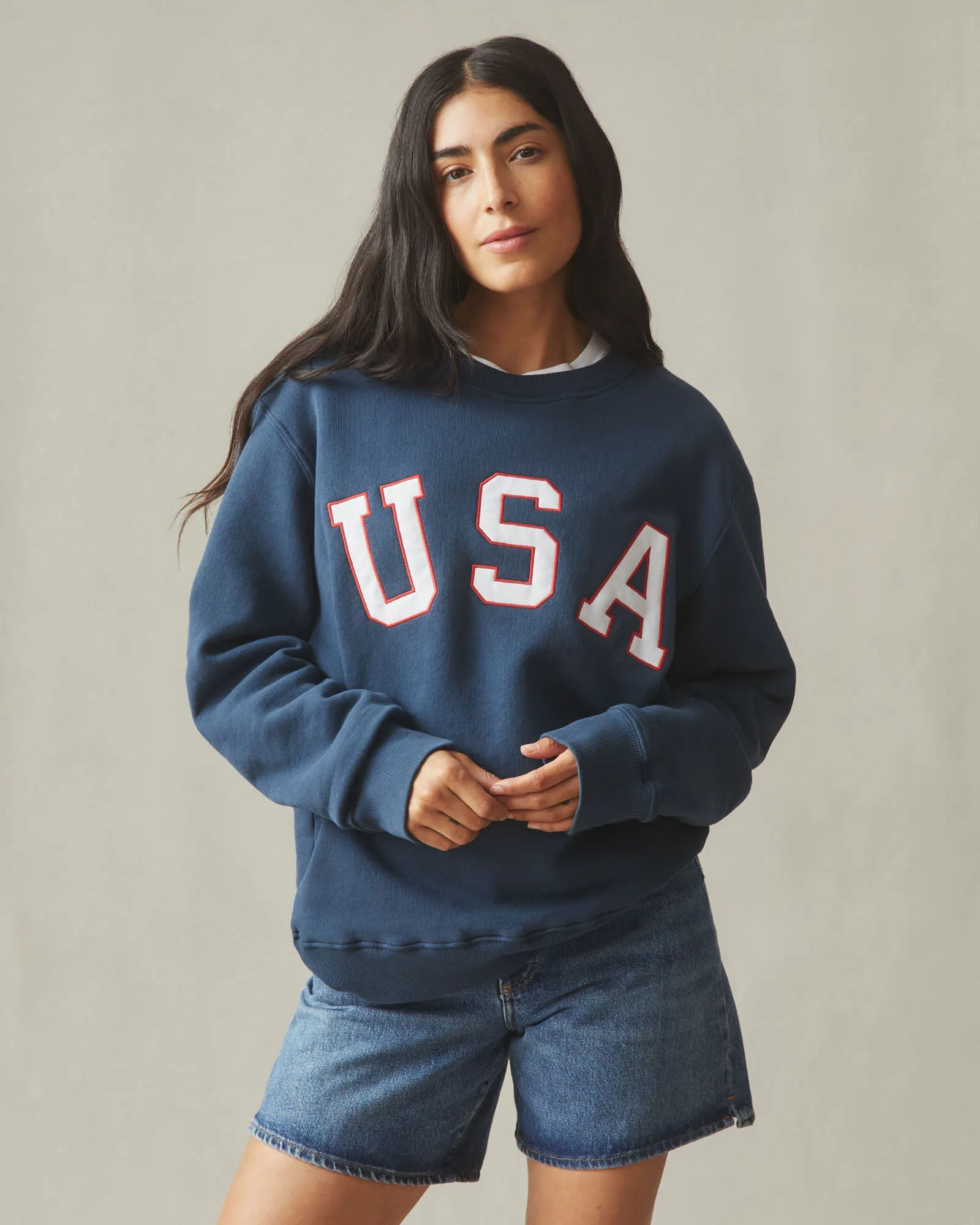 Unisex Relaxed French Terry USA Crew - Spellbound sold by American Giant product image thumbnail 4