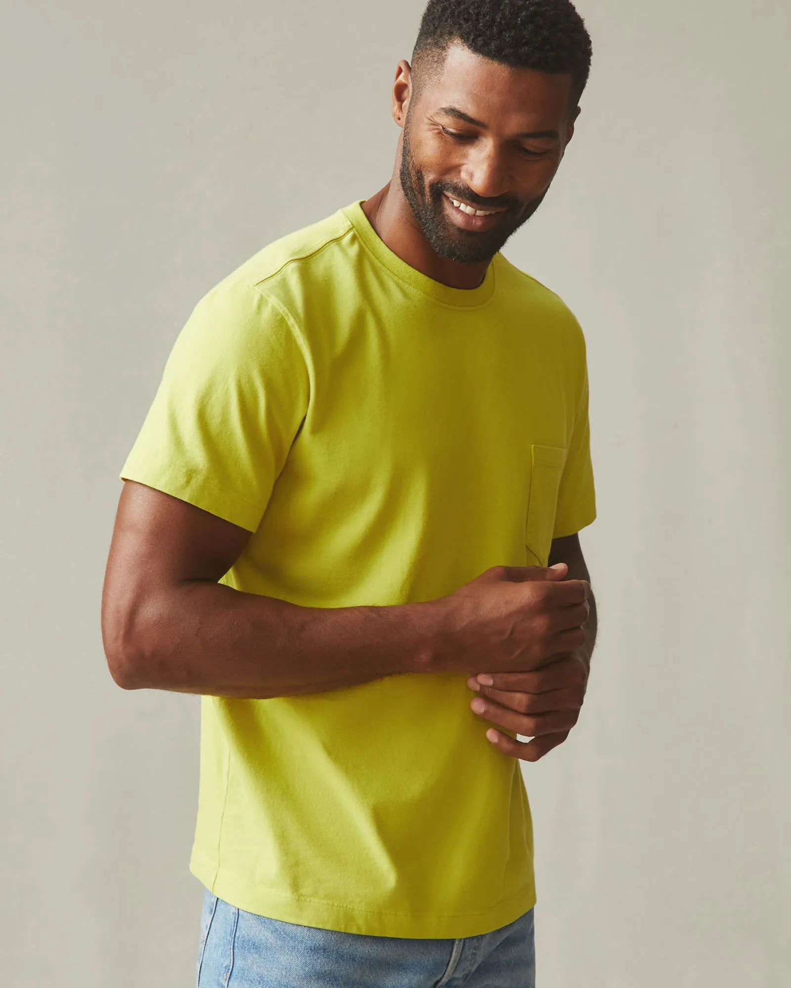 Men's Pocket Tee - Snake Eye sold by American Giant product image thumbnail 2