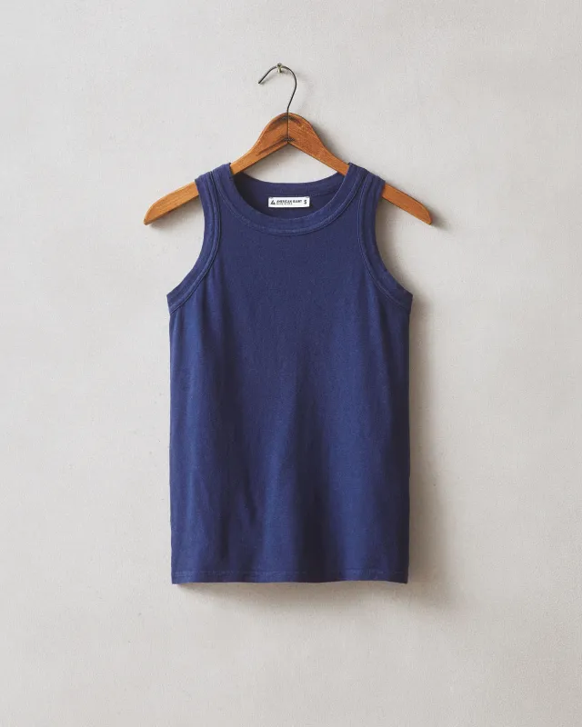 Women's Hemp Tank - Ocean Cavern sold by American Giant