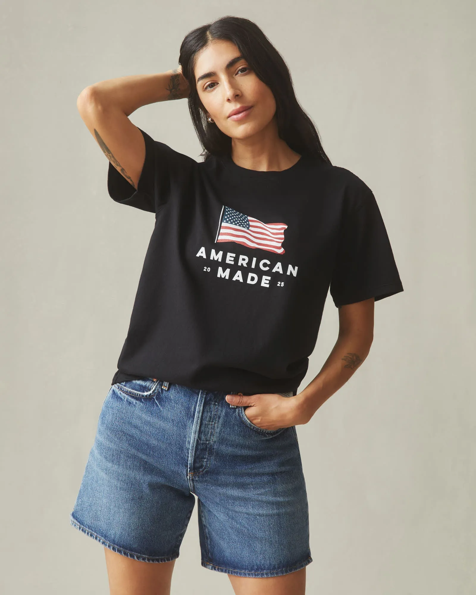 American Made Tee - Black sold by American Giant product image thumbnail 3