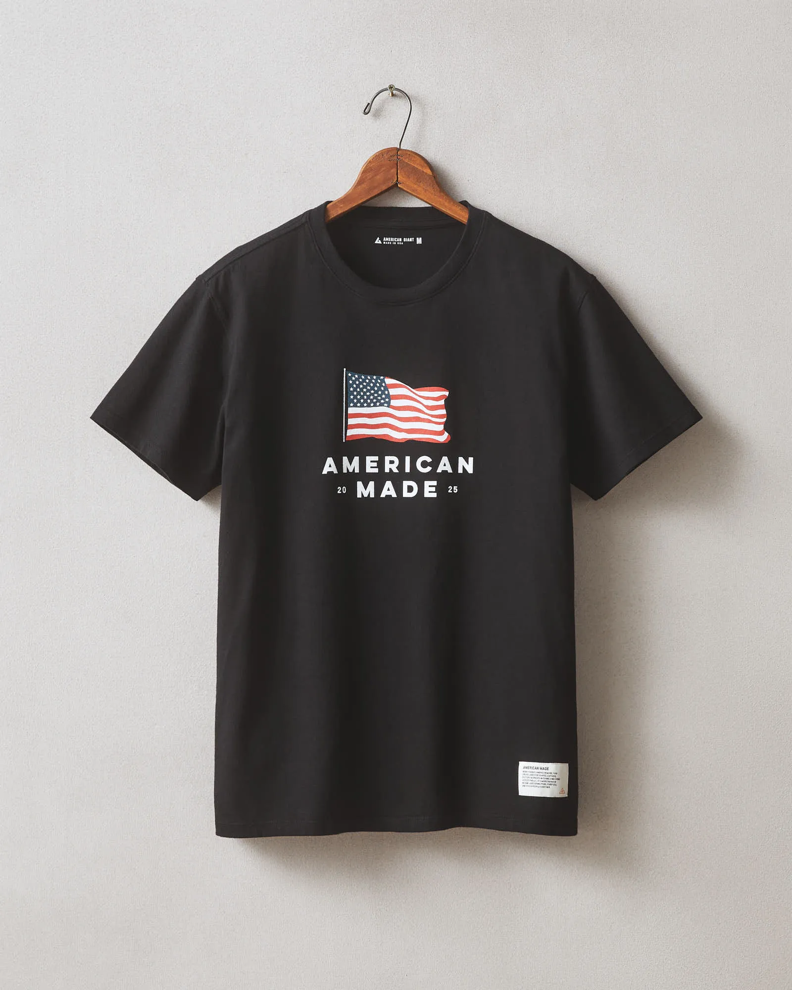 American Made Tee - Black sold by American Giant