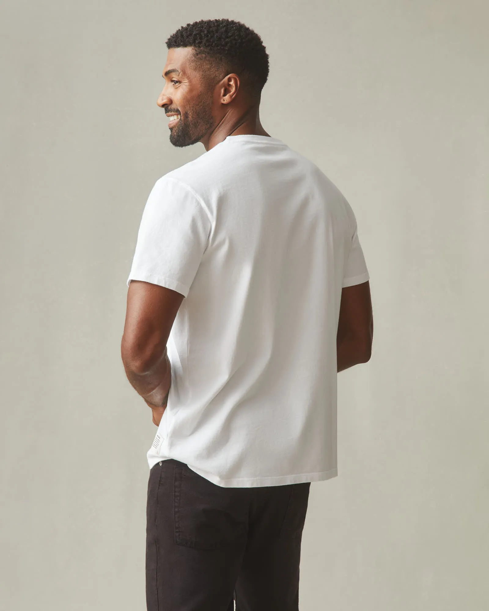 American Made Tee - White sold by American Giant product image thumbnail 4