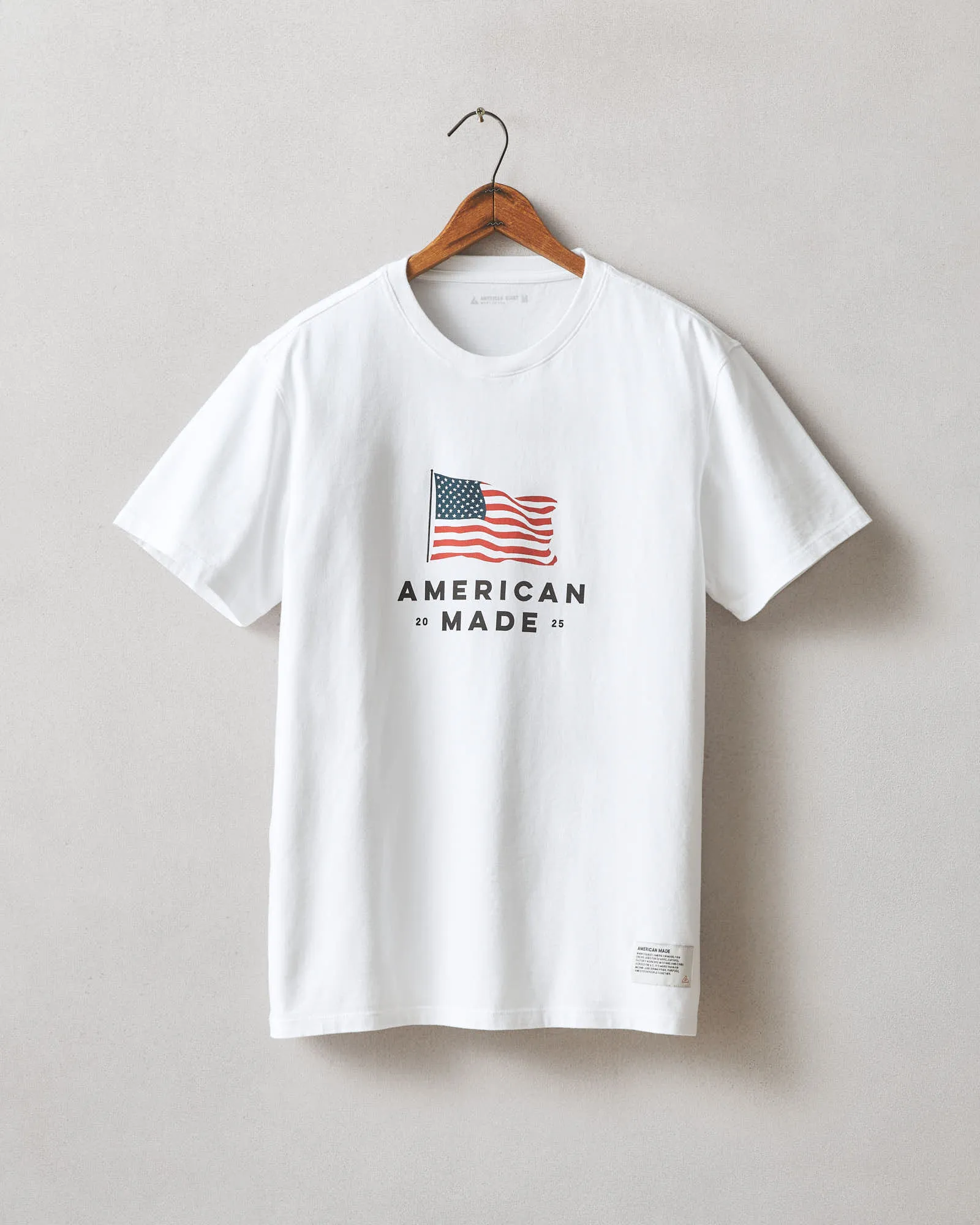 American Made Tee - White sold by American Giant