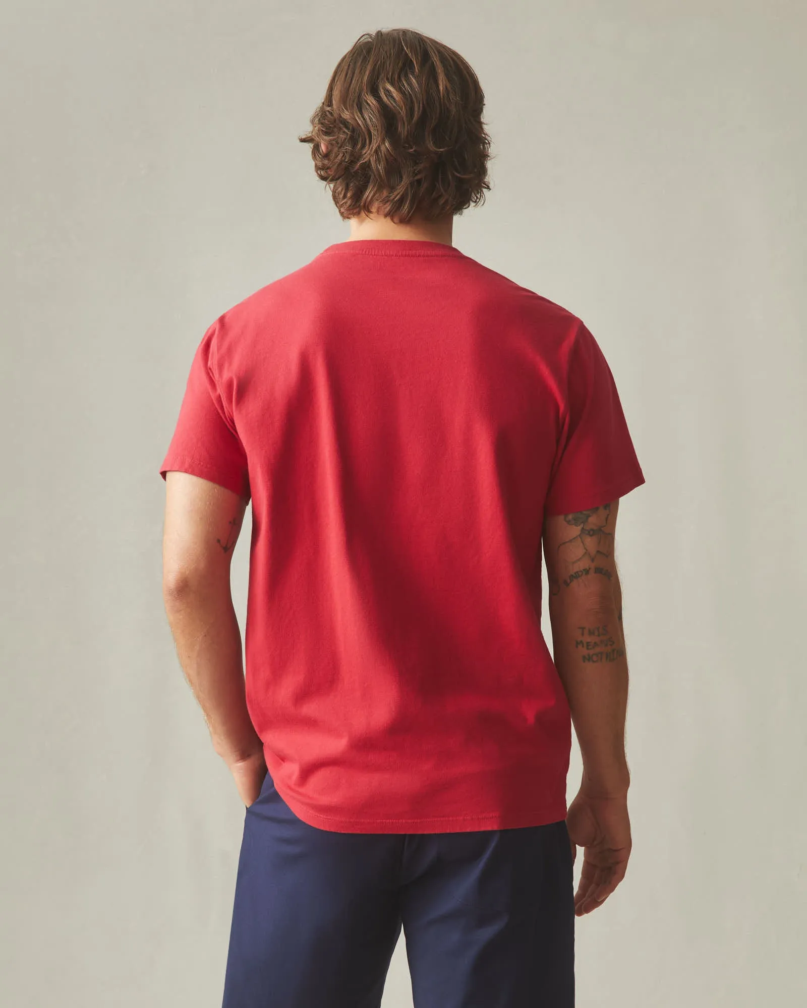 USA Tee - Savvy Red sold by American Giant product image thumbnail 4