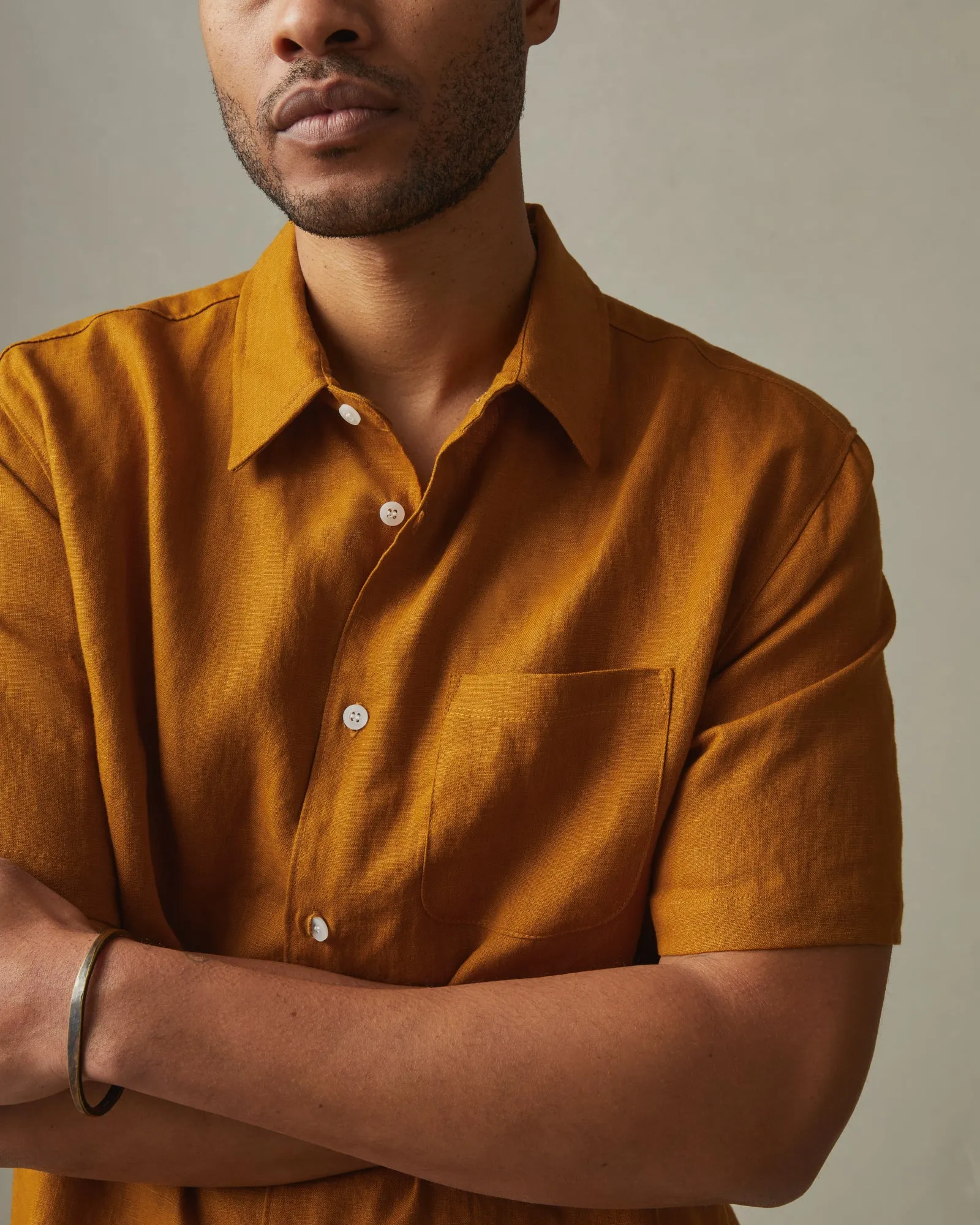 Men's Linen Shirt - Cathay Spice sold by American Giant product image thumbnail 3