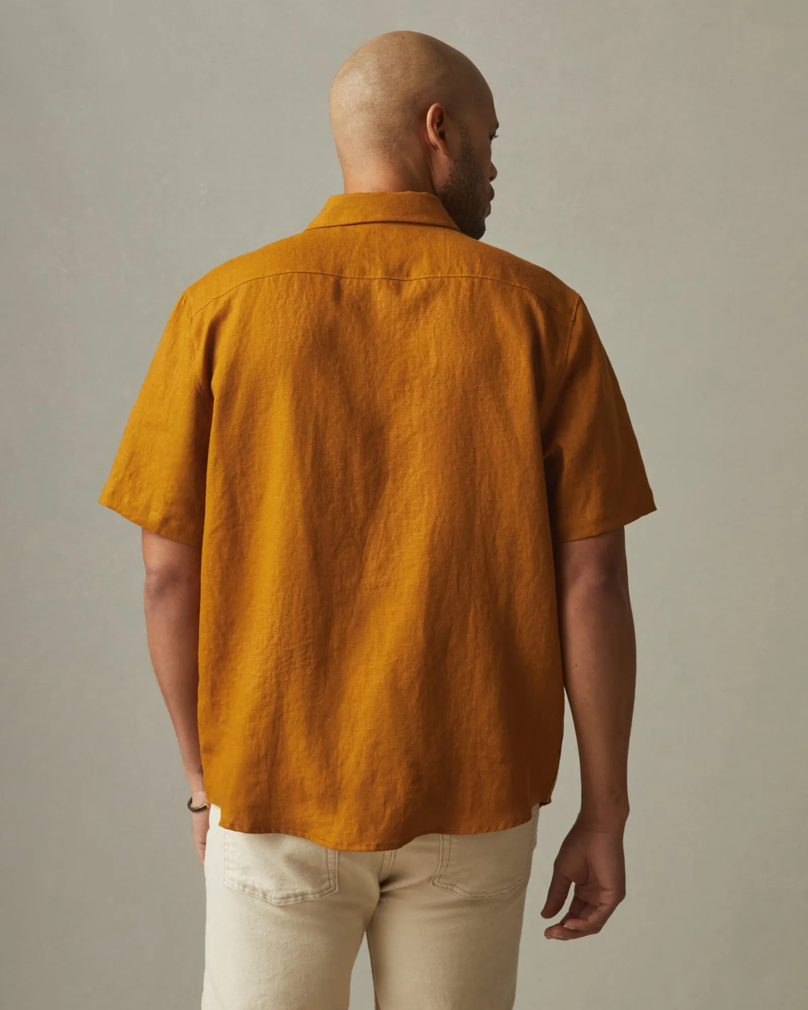 Men's Linen Shirt - Cathay Spice sold by American Giant product image thumbnail 2