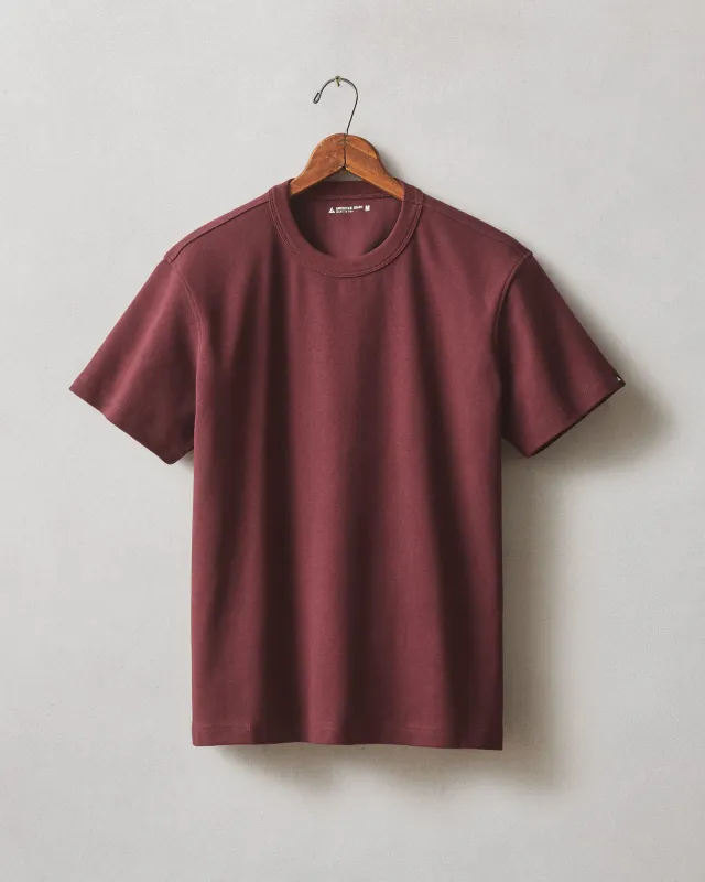Men's Rib Tee - Black Amber sold by American Giant