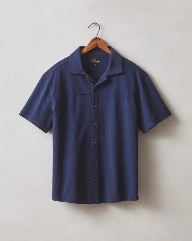 Men's Horizon Shirt - Pageant Blue sold by American Giant
