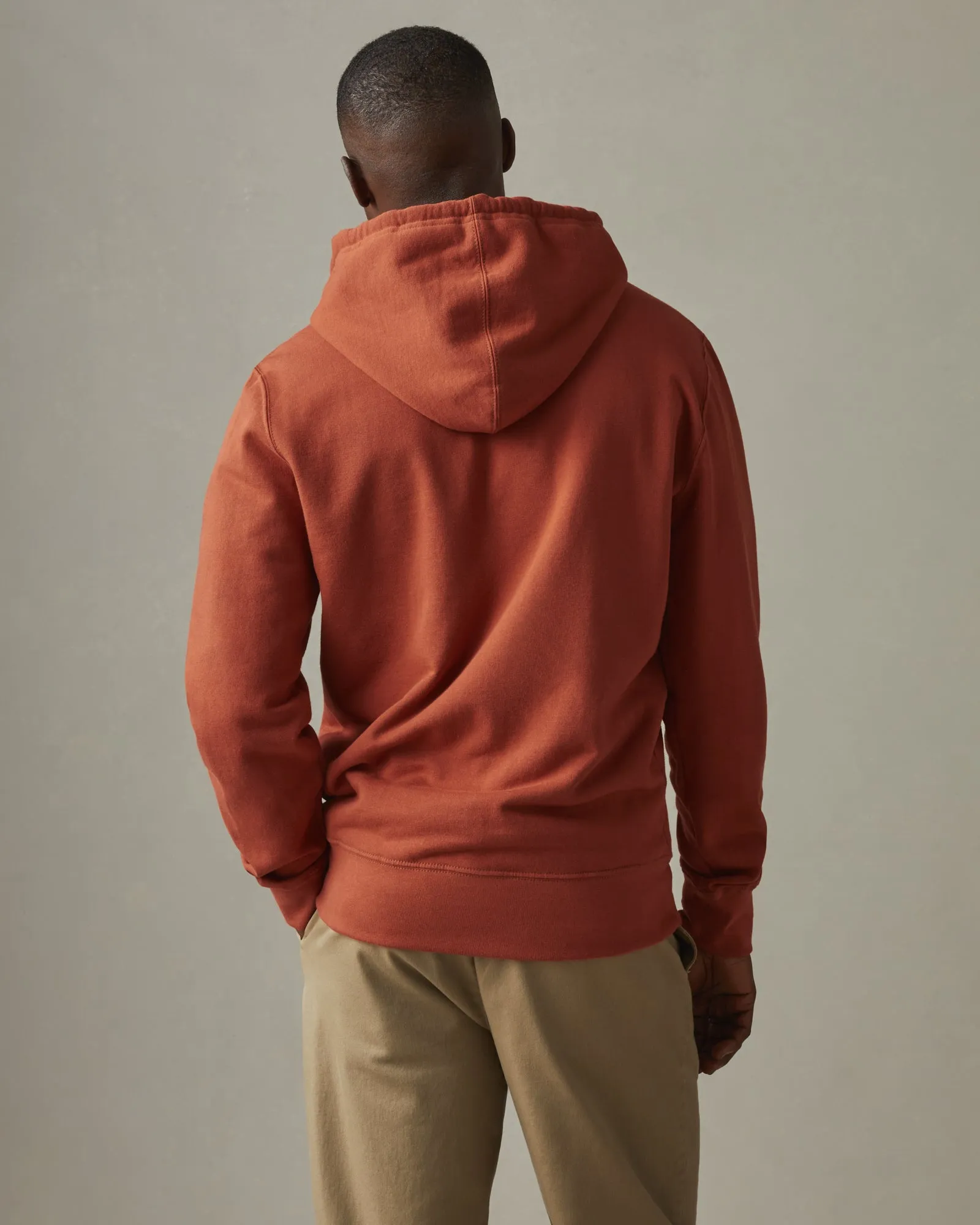 Men's Midweight Full Zip - Cider sold by American Giant product image thumbnail 3