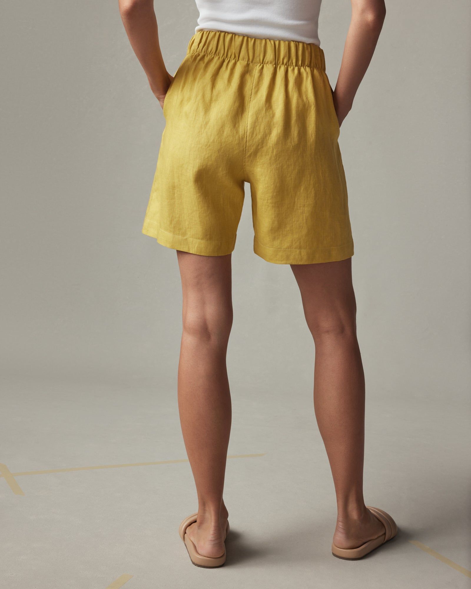 Easy Linen Short - Flaxen sold by American Giant product image thumbnail 3