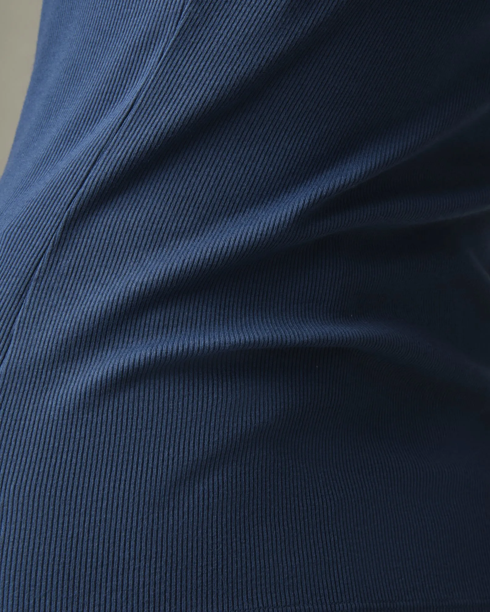 Women's Stretch Rib Tank - Cosmos Blue sold by American Giant product image thumbnail 4