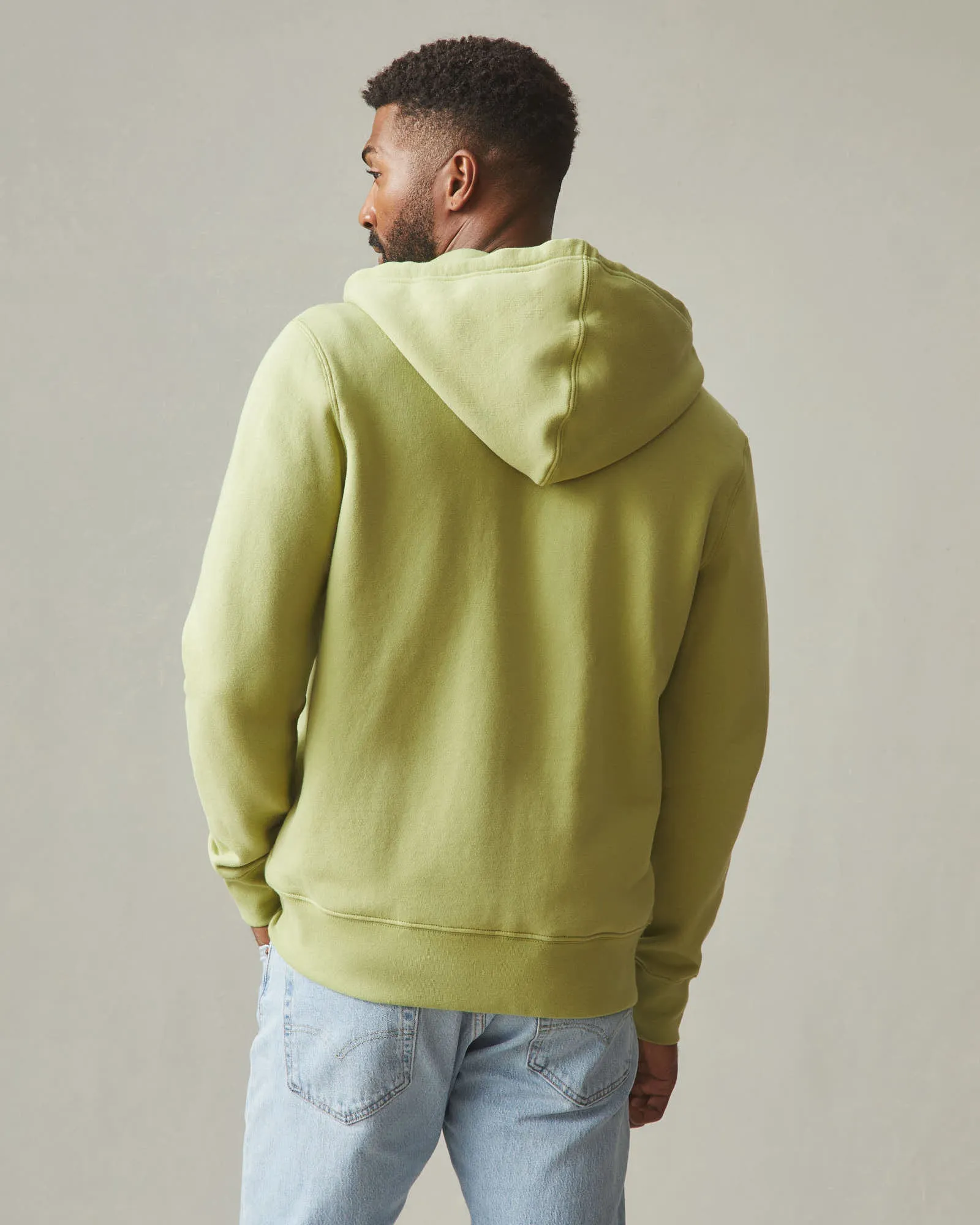 Men's Carolina Full Zip - Light Fern sold by American Giant product image thumbnail 4