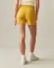 Women's Side Slit French Terry Short - Nugget Gold sold by American Giant