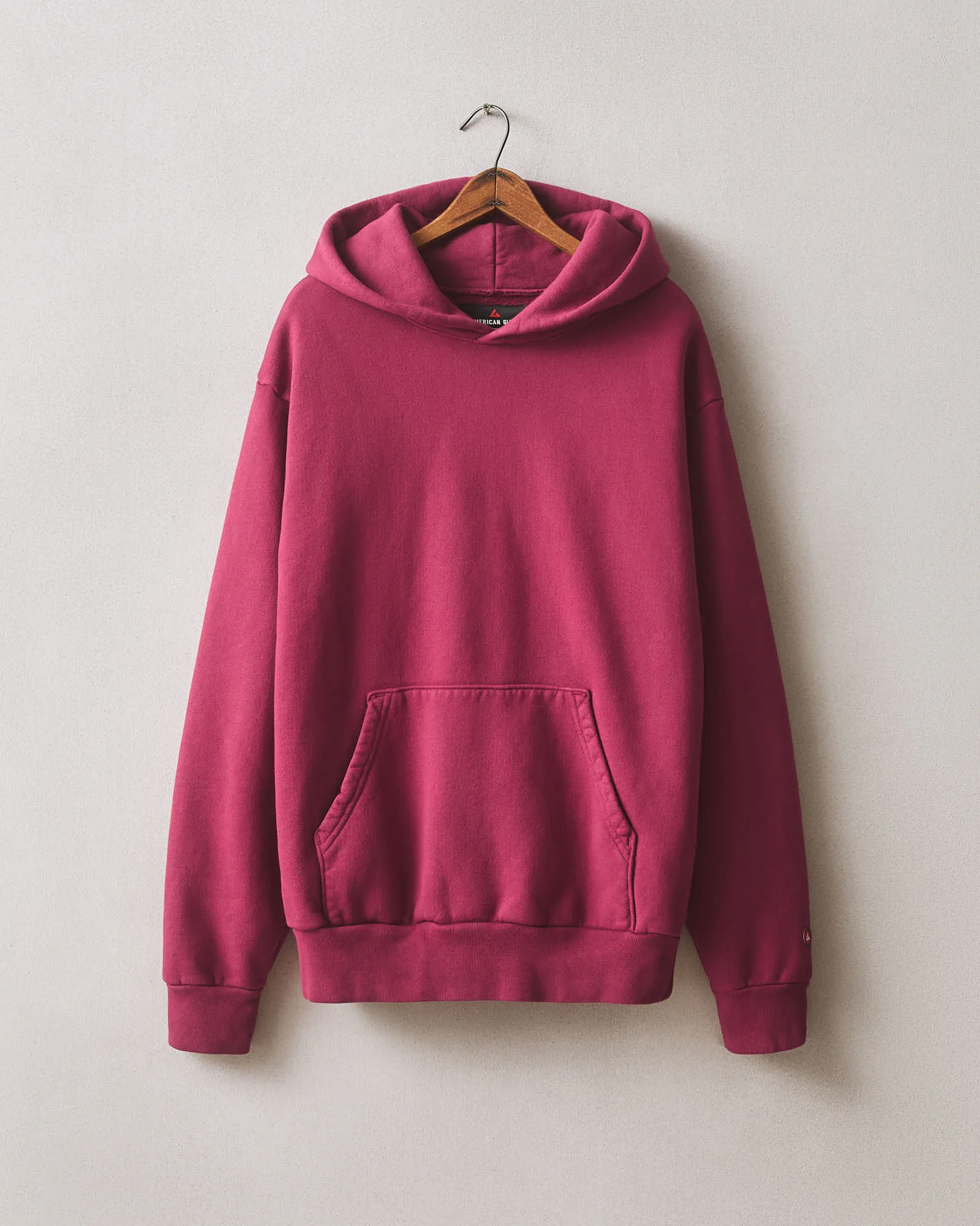 Unisex American Vintage Pullover - Beet Red sold by American Giant