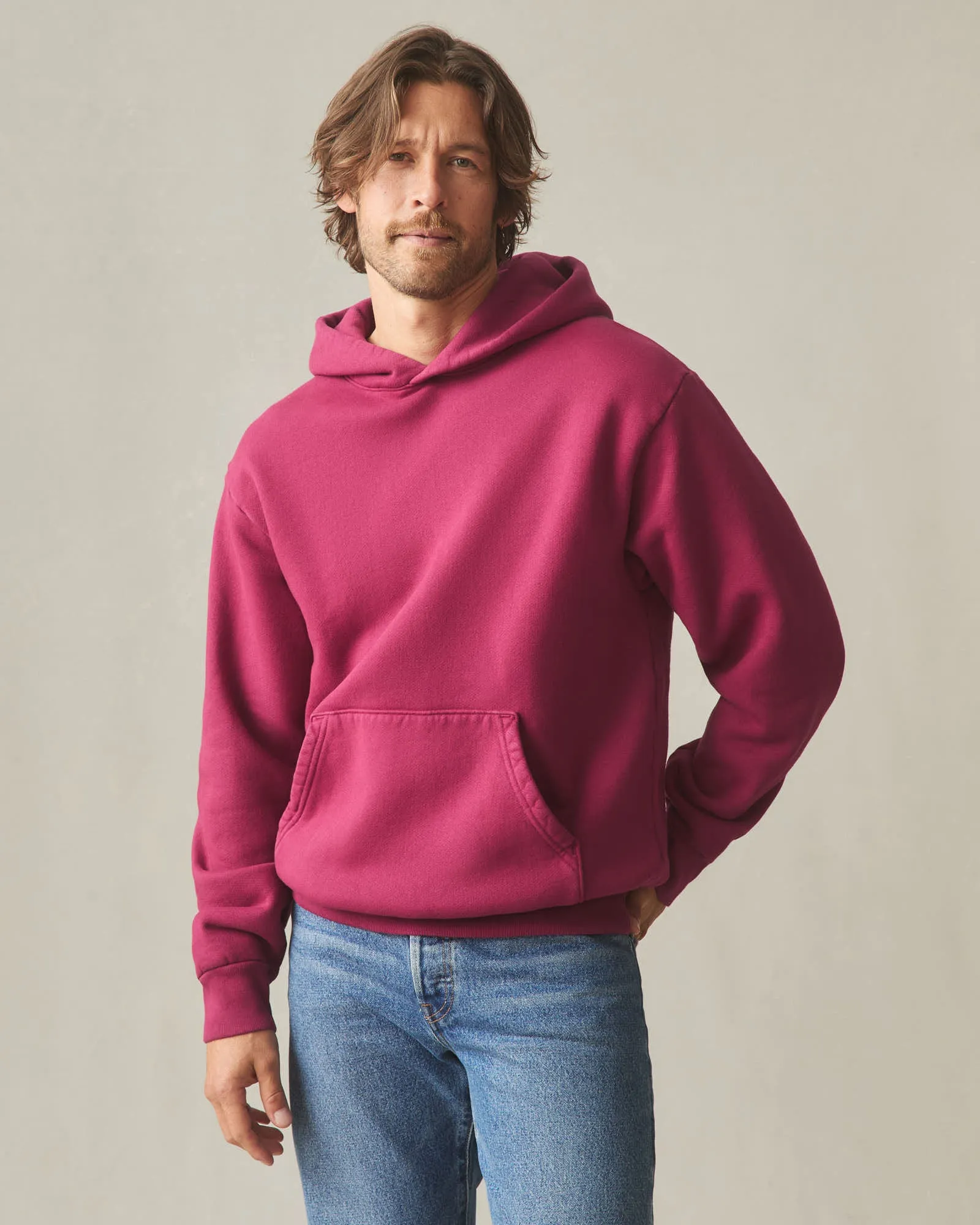 Unisex American Vintage Pullover - Beet Red sold by American Giant product image thumbnail 2
