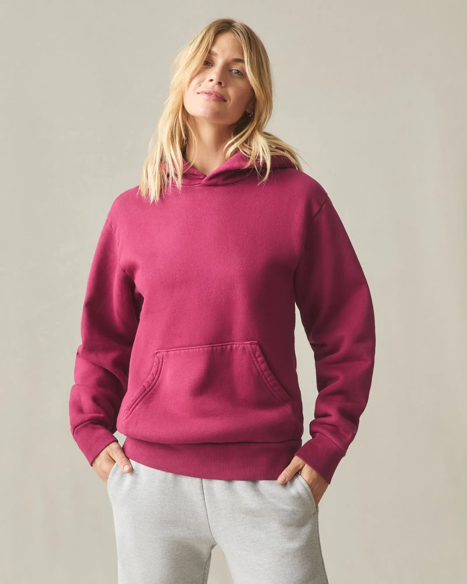 Unisex American Vintage Pullover - Beet Red sold by American Giant product image thumbnail 3