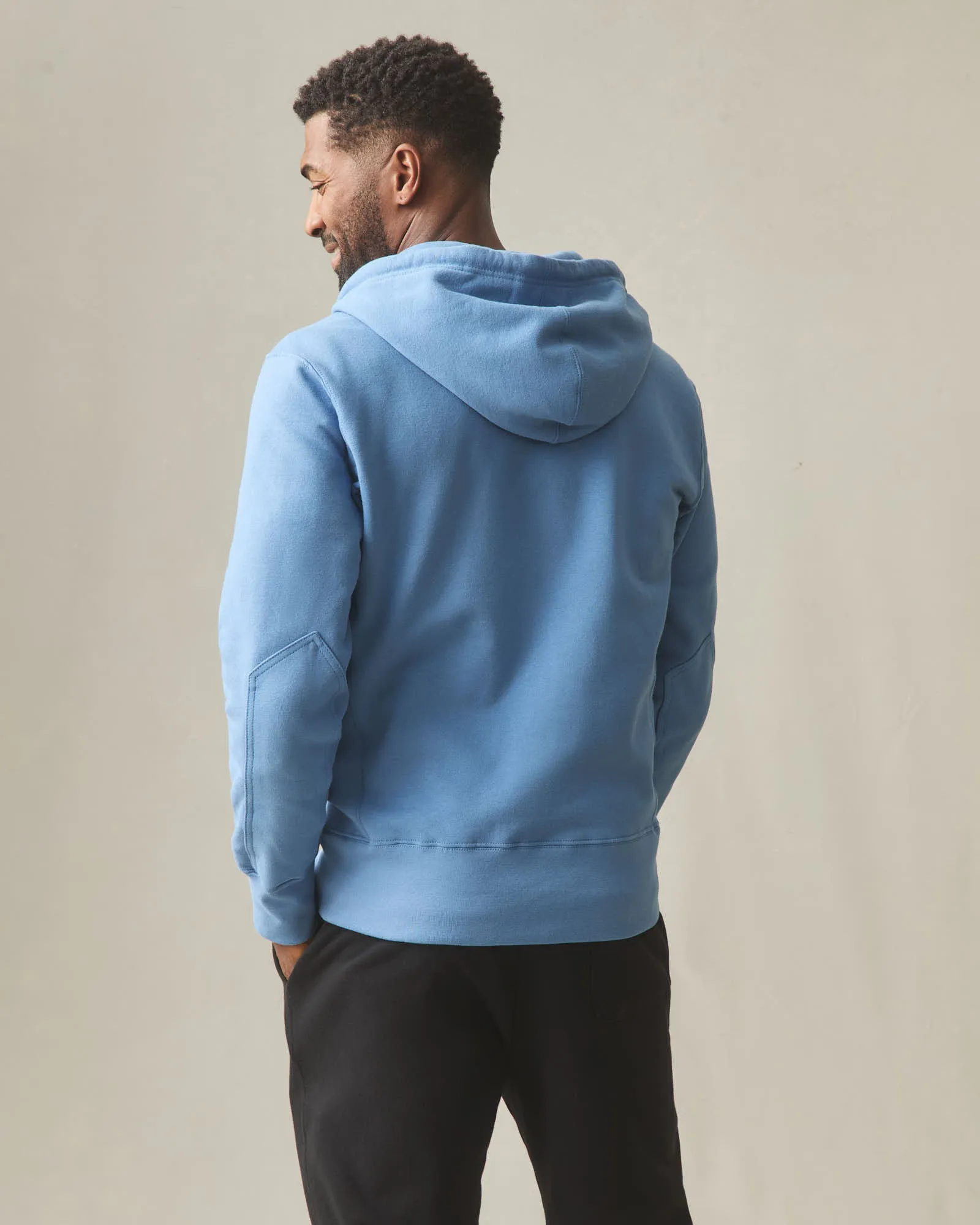 Men's Classic Full Zip - Quiet Harbor sold by American Giant product image thumbnail 4