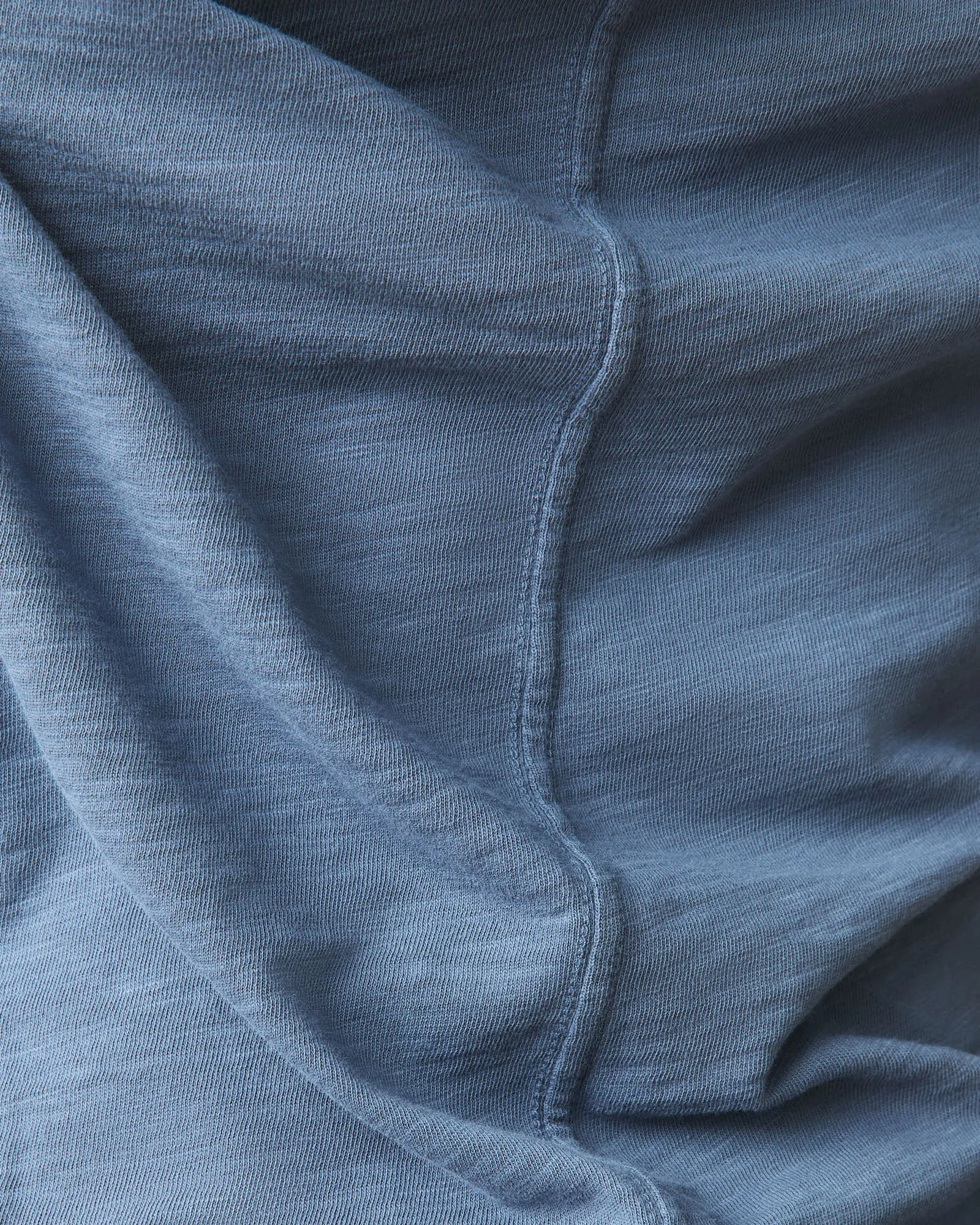 Women's Premium Slub Long Sleeve Crew Tee - Denim sold by American Giant product image thumbnail 4