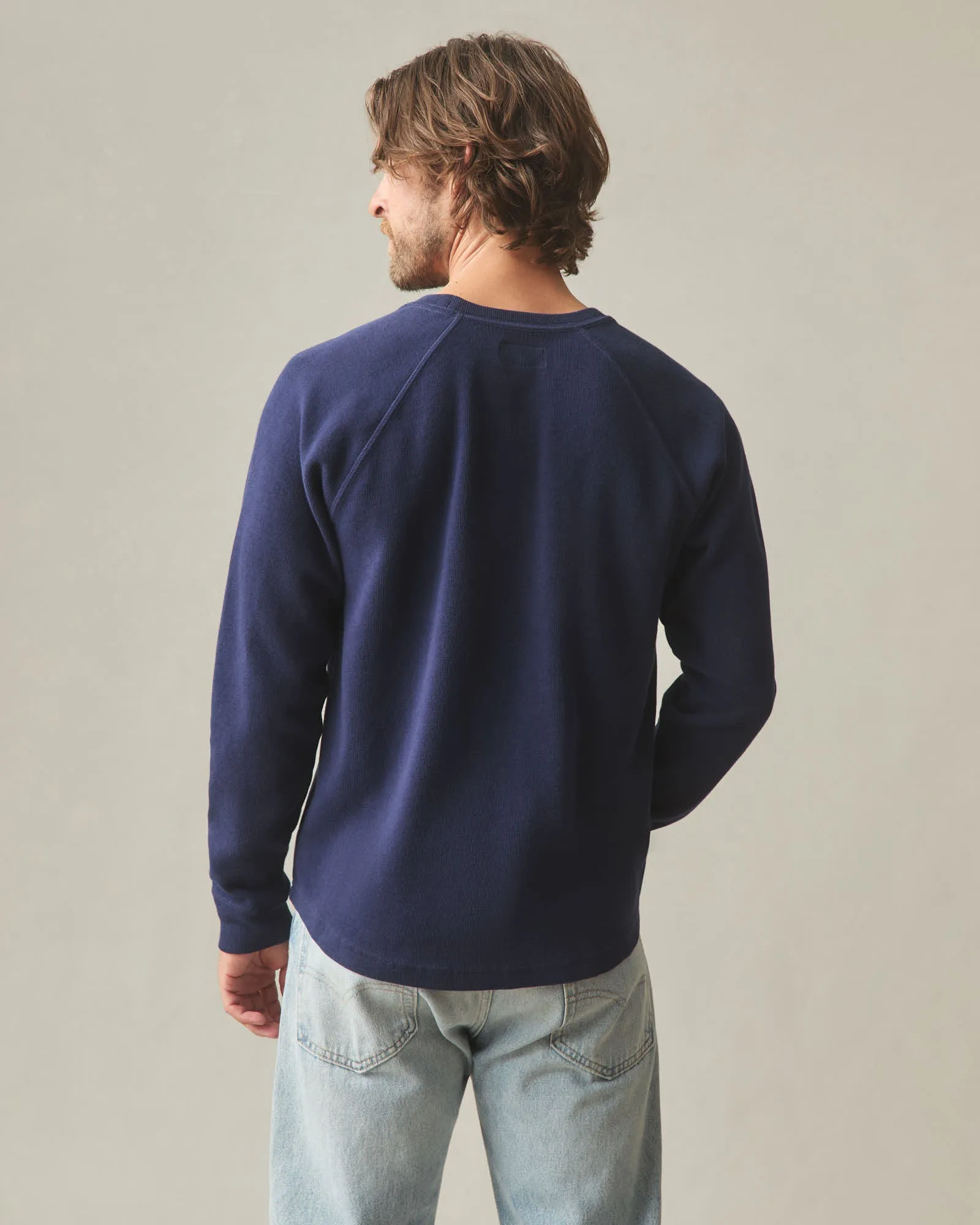 Men's French Rib Crew - True Navy sold by American Giant product image thumbnail 4