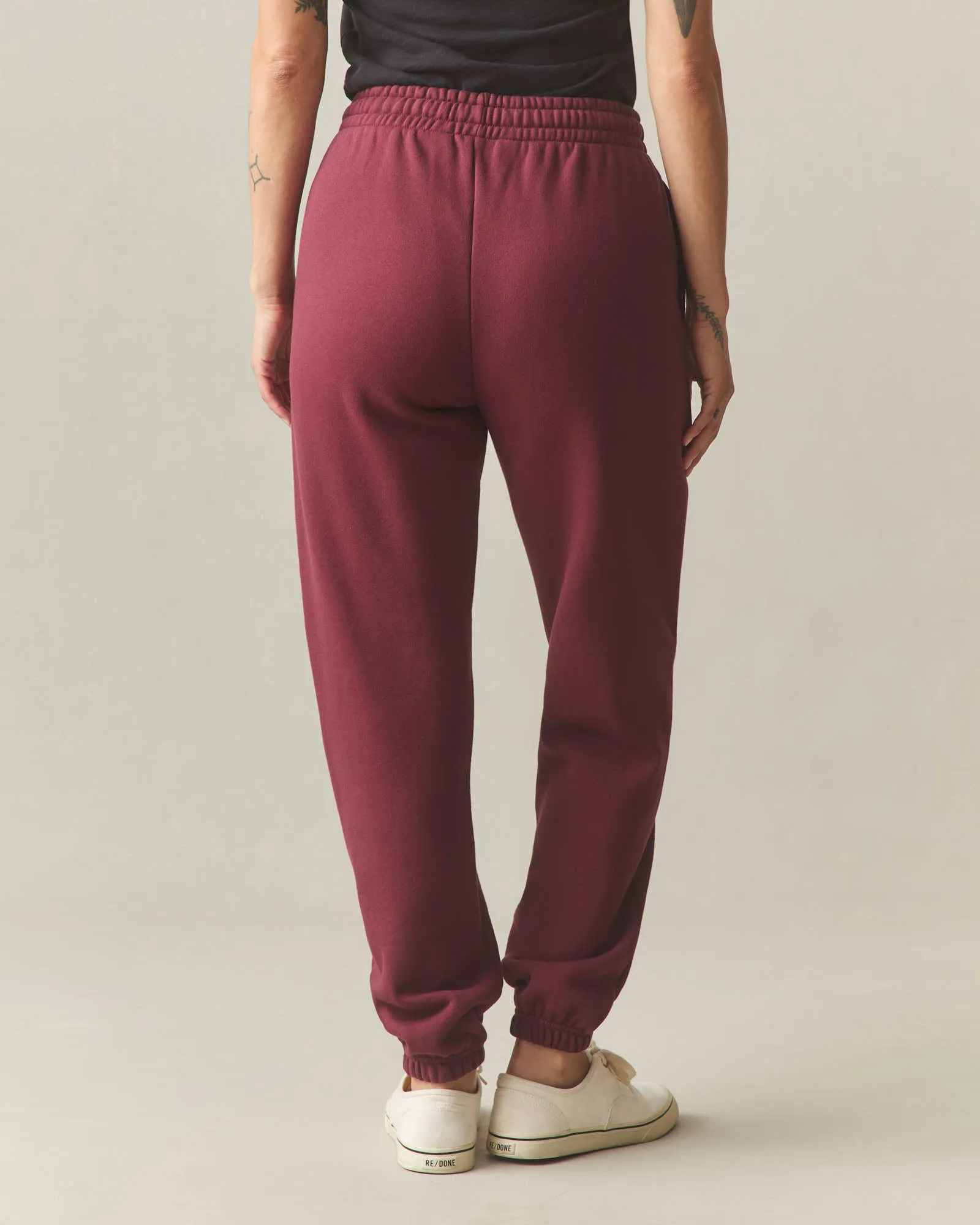 Women's Classic Sweatpant - Zinfandel sold by American Giant product image thumbnail 3