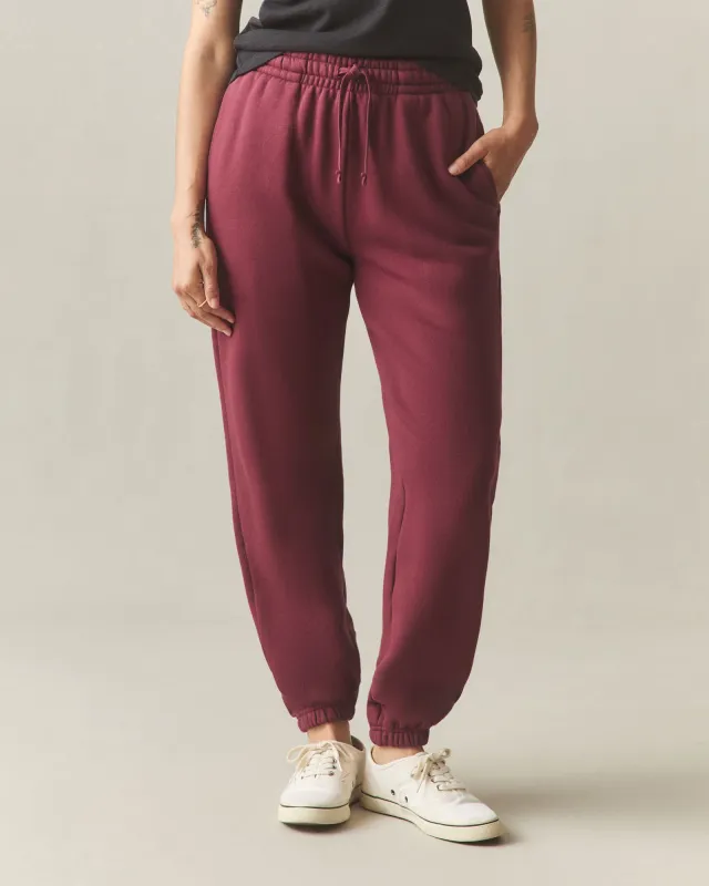 Women's Classic Sweatpant - Zinfandel sold by American Giant
