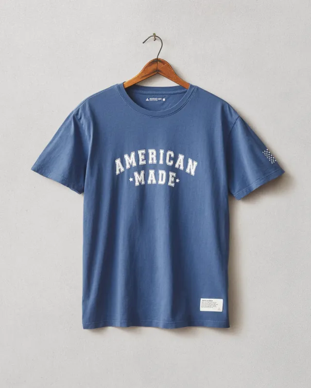 Unisex American Made Tee - True Navy sold by American Giant