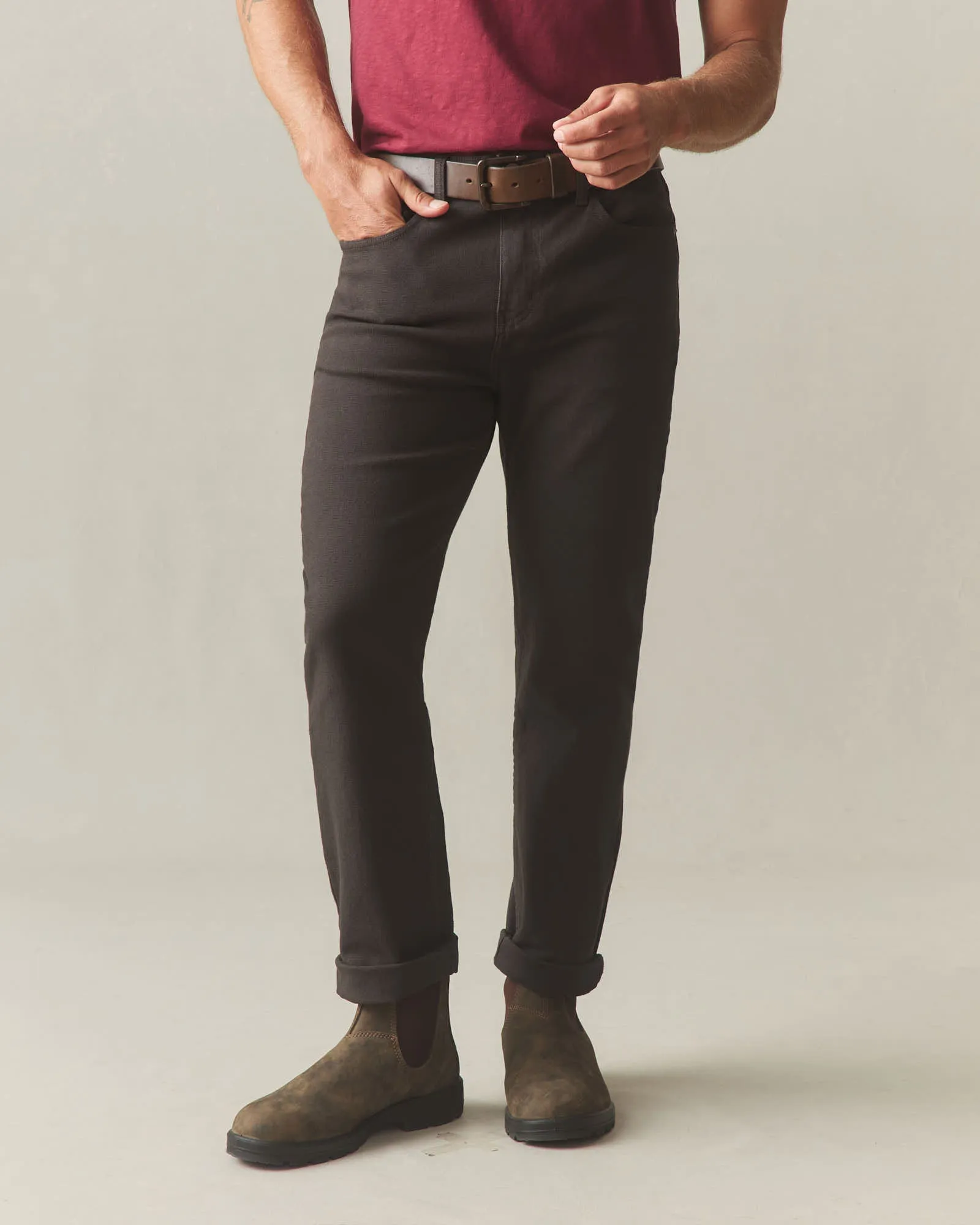 Men's Roughneck Pant Straight - Turkish Coffee sold by American Giant product image thumbnail 2