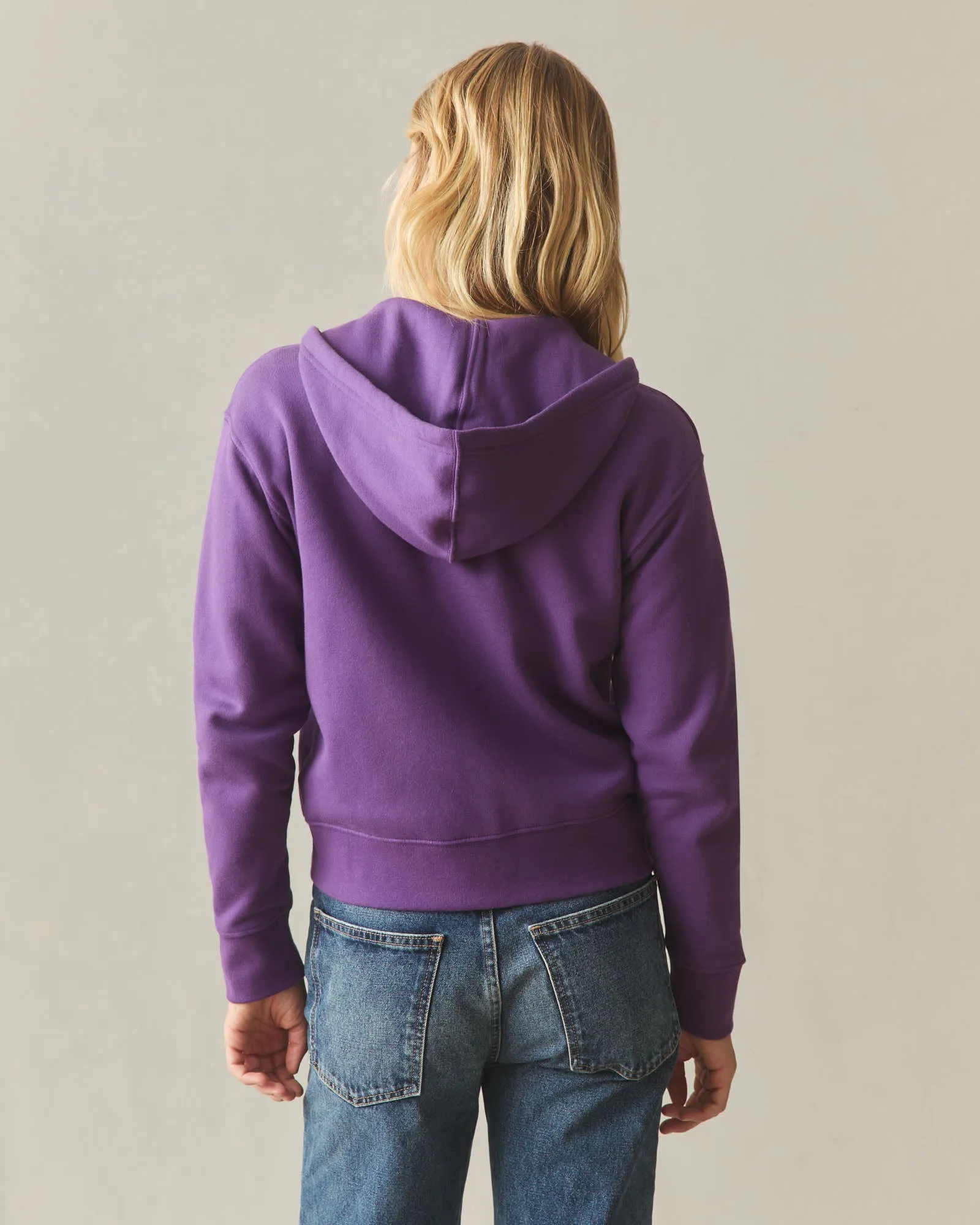 Women's Midweight Full Zip - Majesty sold by American Giant product image thumbnail 4