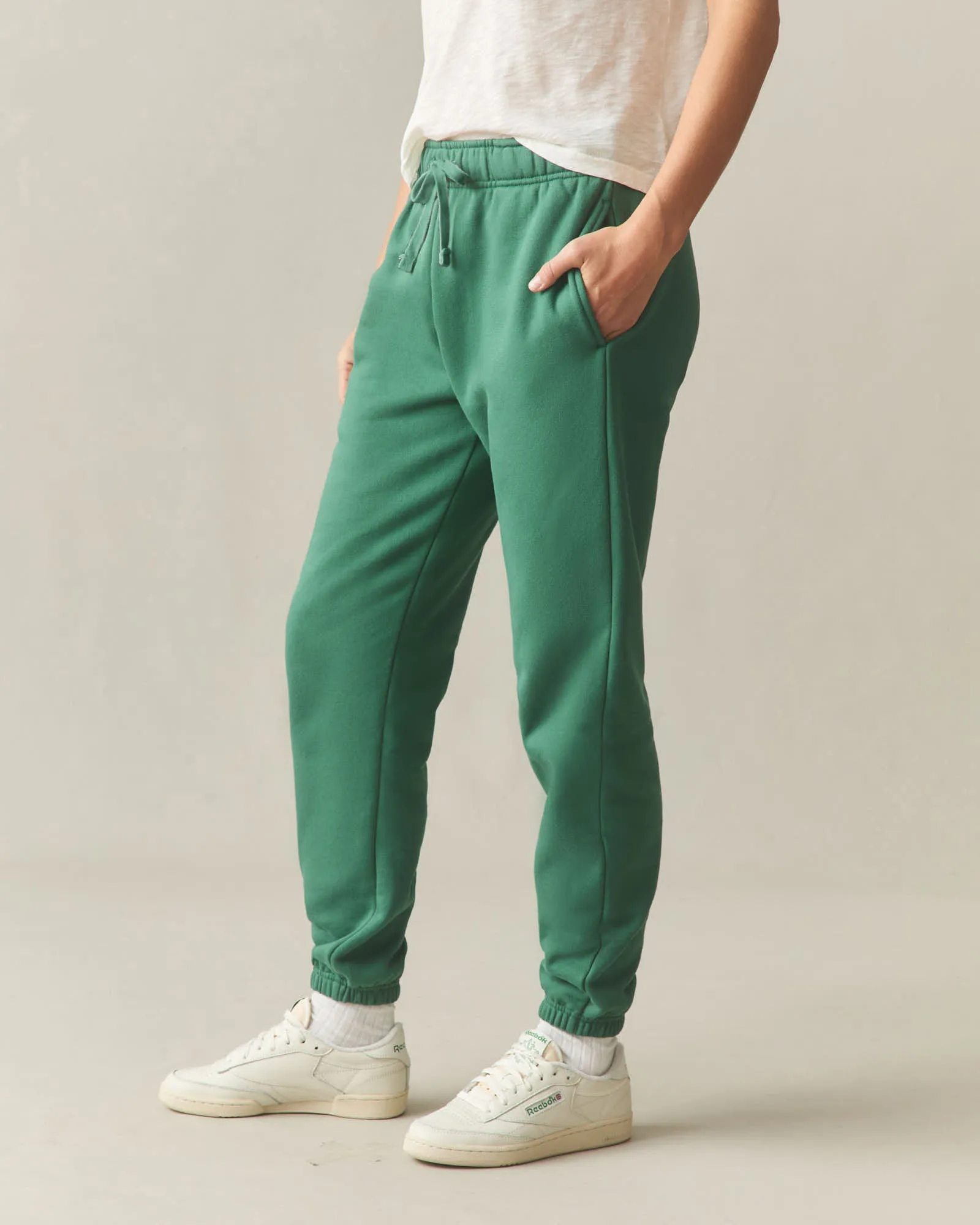 Women's Classic Sweatpant - Hunter Green sold by American Giant product image thumbnail 2
