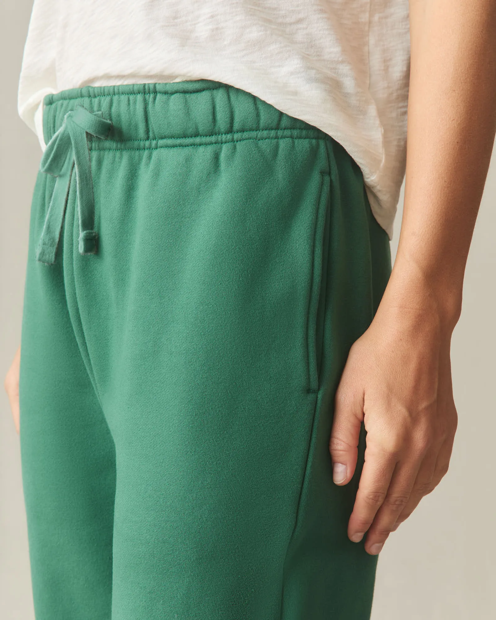 Women's Classic Sweatpant - Hunter Green sold by American Giant product image thumbnail 4