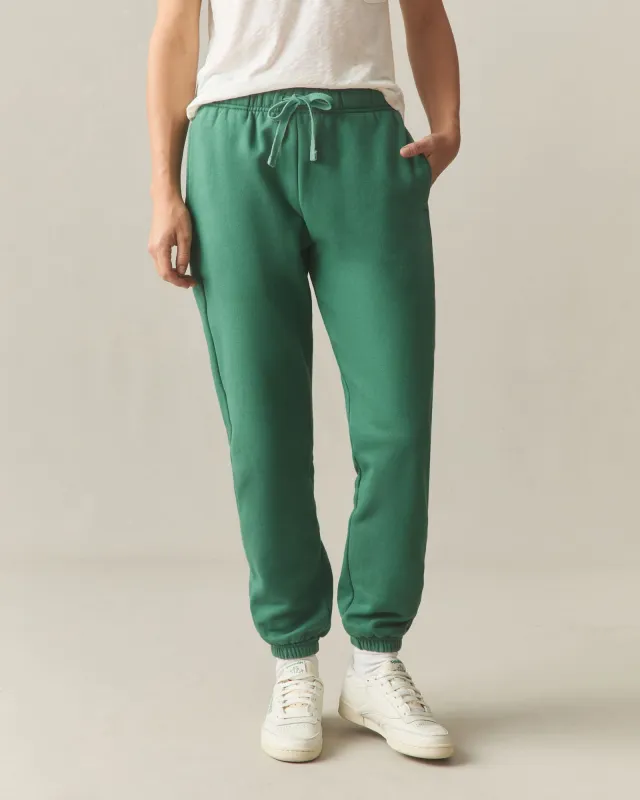 Women's Classic Sweatpant - Hunter Green sold by American Giant