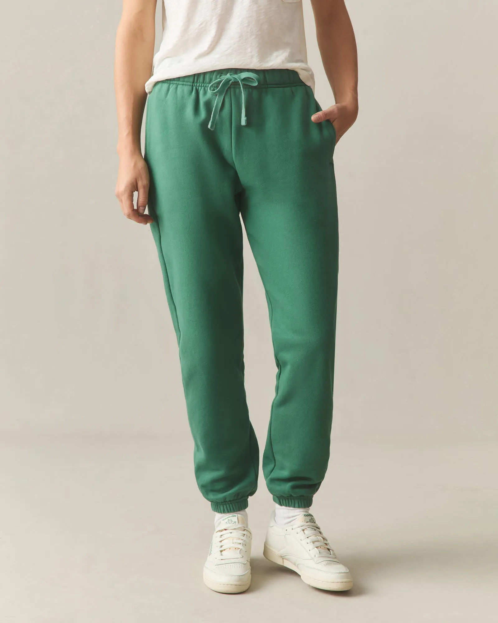 Women's Classic Sweatpant - Hunter Green sold by American Giant