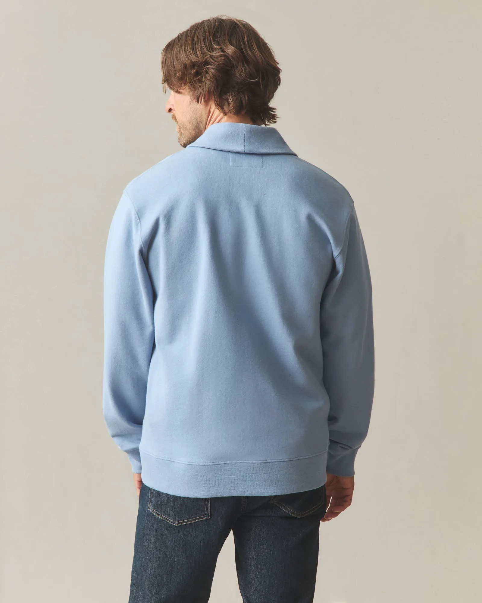 Men's Shawl Collar Cardigan - Infinity sold by American Giant product image thumbnail 4