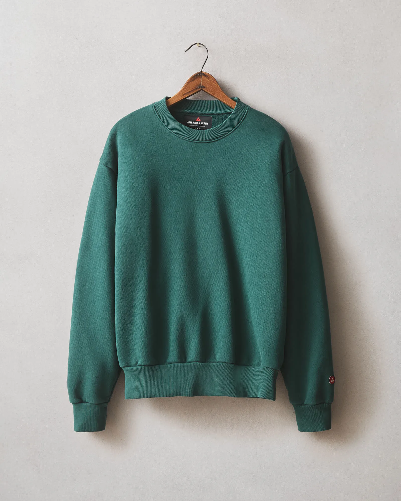 Unisex American Vintage Crew Sweatshirt - Washed Botanical Garden sold by American Giant