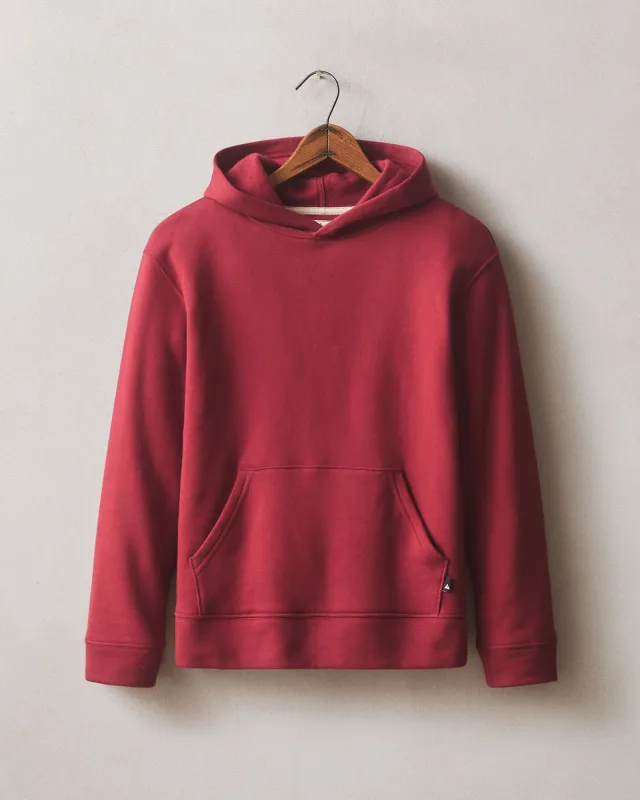Women's Midweight Pullover - Sundried Tomato sold by American Giant