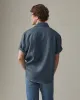 Easy Linen Shirt - Vintage Indigo sold by American Giant